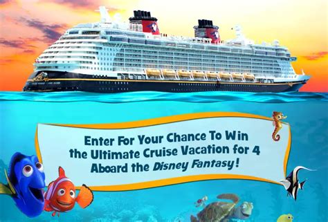 Win a Disney Cruise Sweepstakes Official Rules .